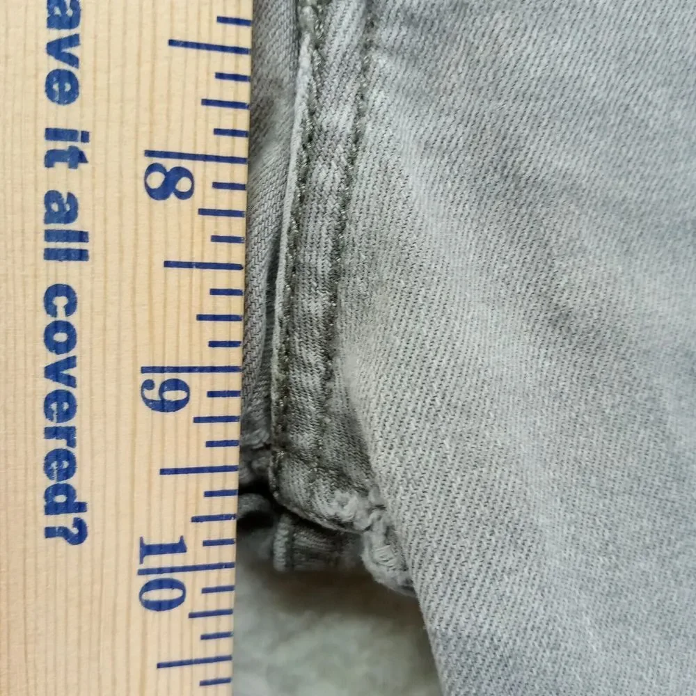 Levis 511 Jeans‎ Mens 33x32 Slim Fit Stretch Denim Cotton Blend Gray